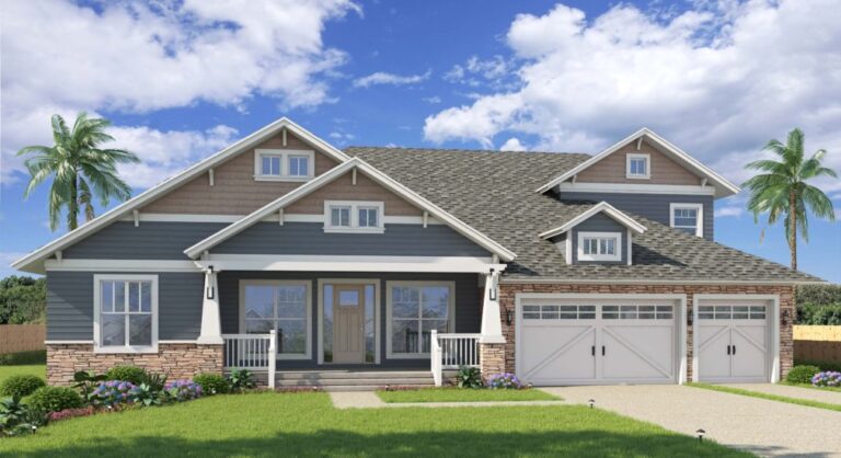 how tall is a two story house