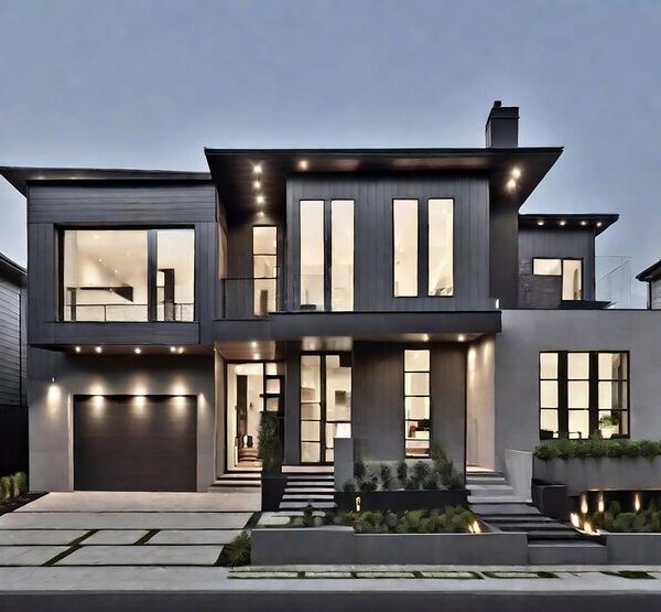 Modern Grey House Exterior Color Schemes