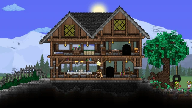 terraria house designs