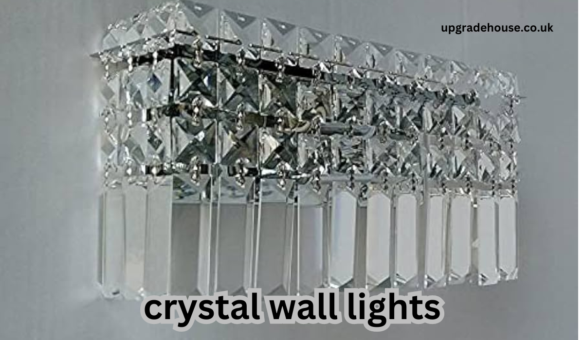 crystal wall lights